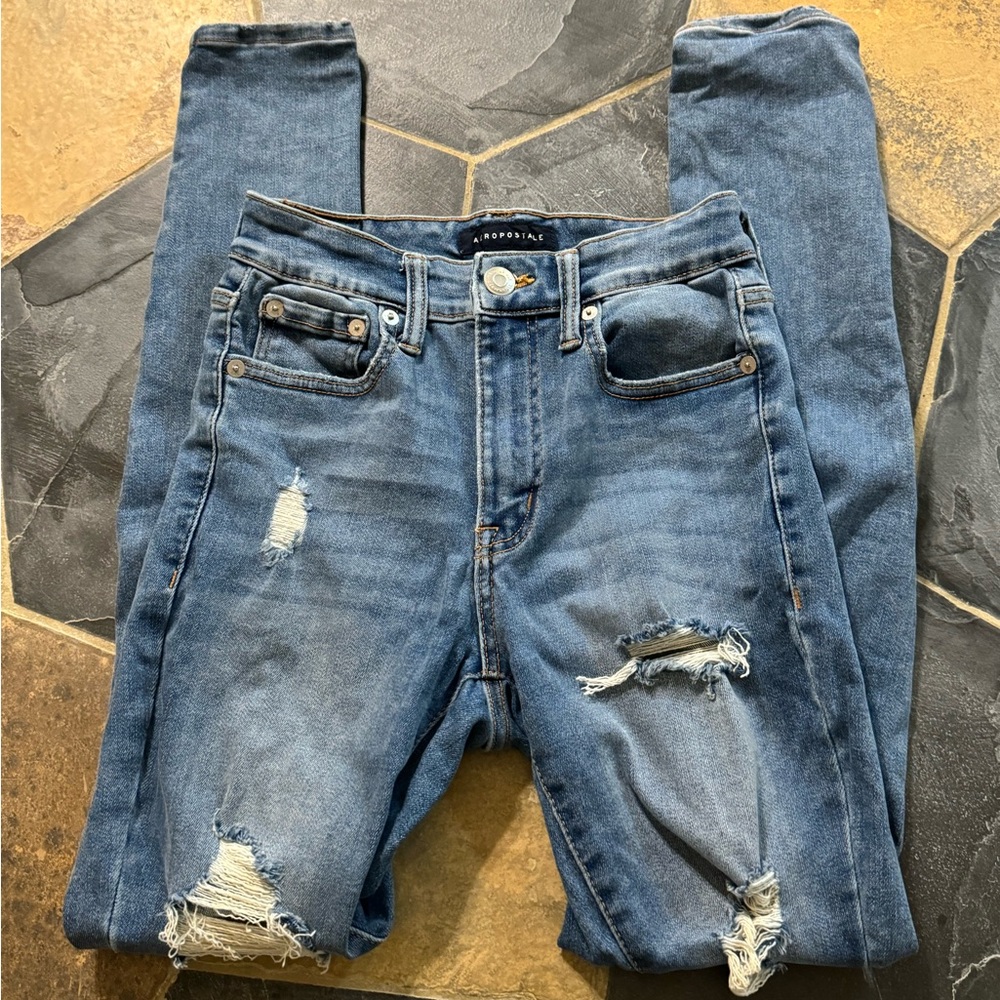 Aeropostale high rise jeggings, size 2